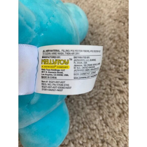 Squishmallows Dragon Plush 7” Kellytoy Soft Stuffed Animal Toy Blue - Picture 5 of 5
